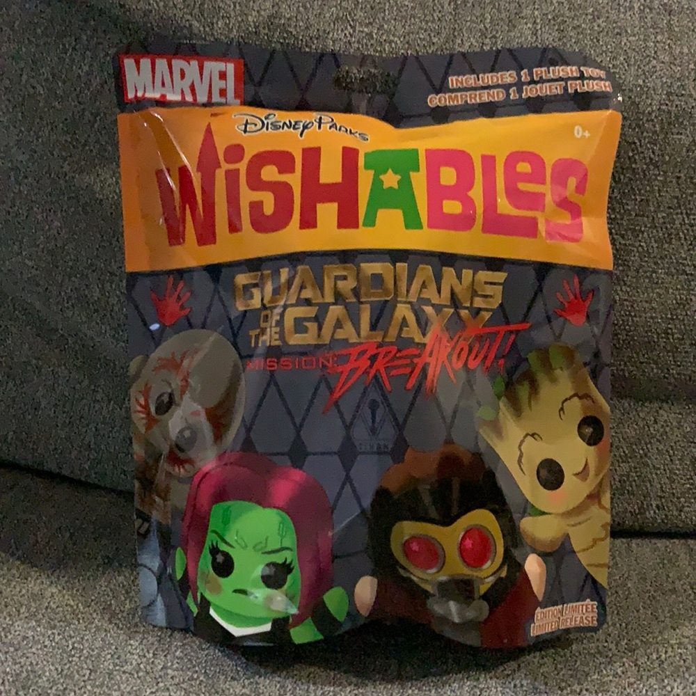 NWT- unopened guardians of the galaxy mission breakout wishables